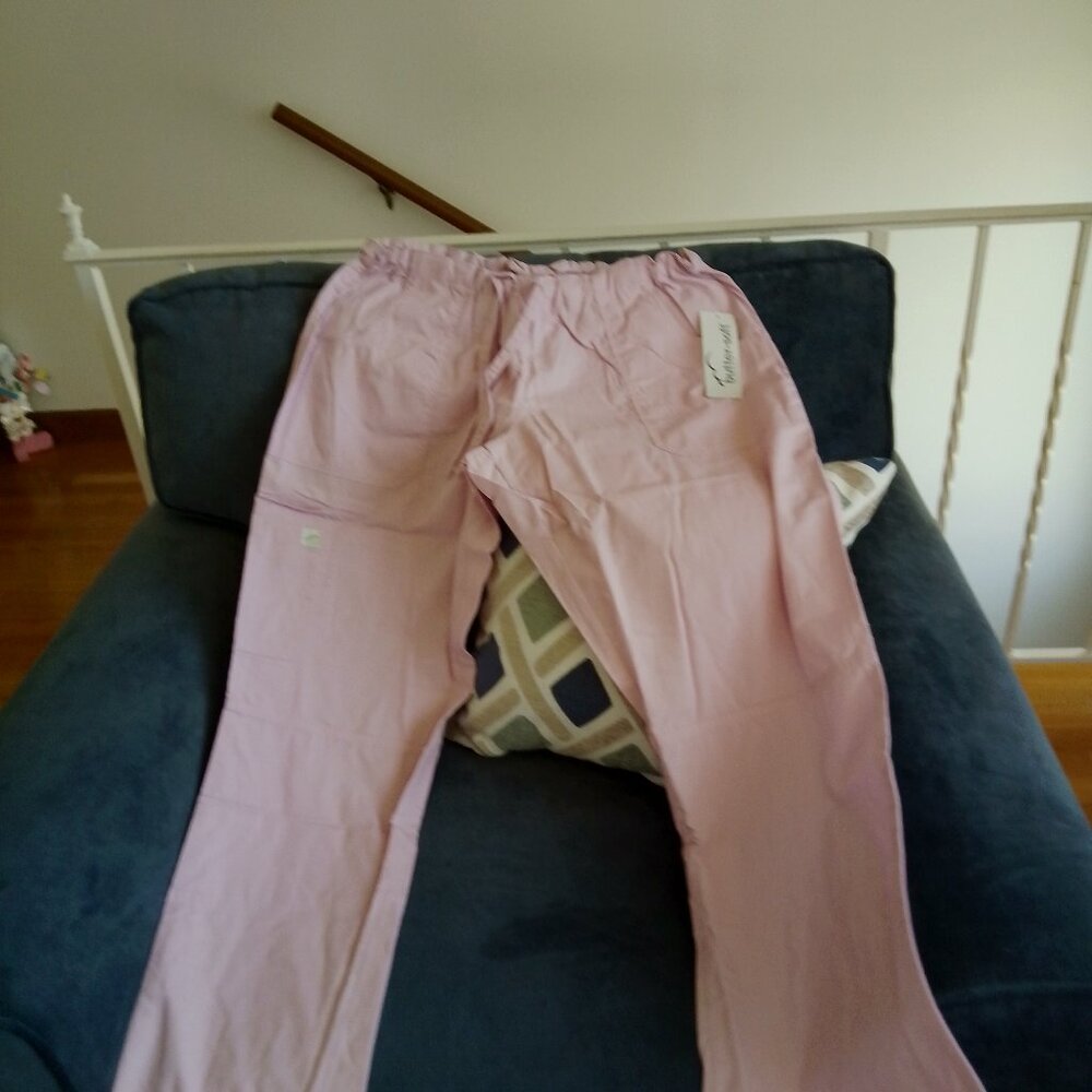 Women Petite Large Buttersoft  Scrub Pants